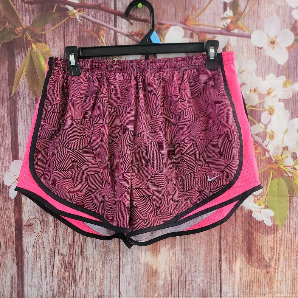 Nike Dri Fit Hot Pink Running Shorts Size L